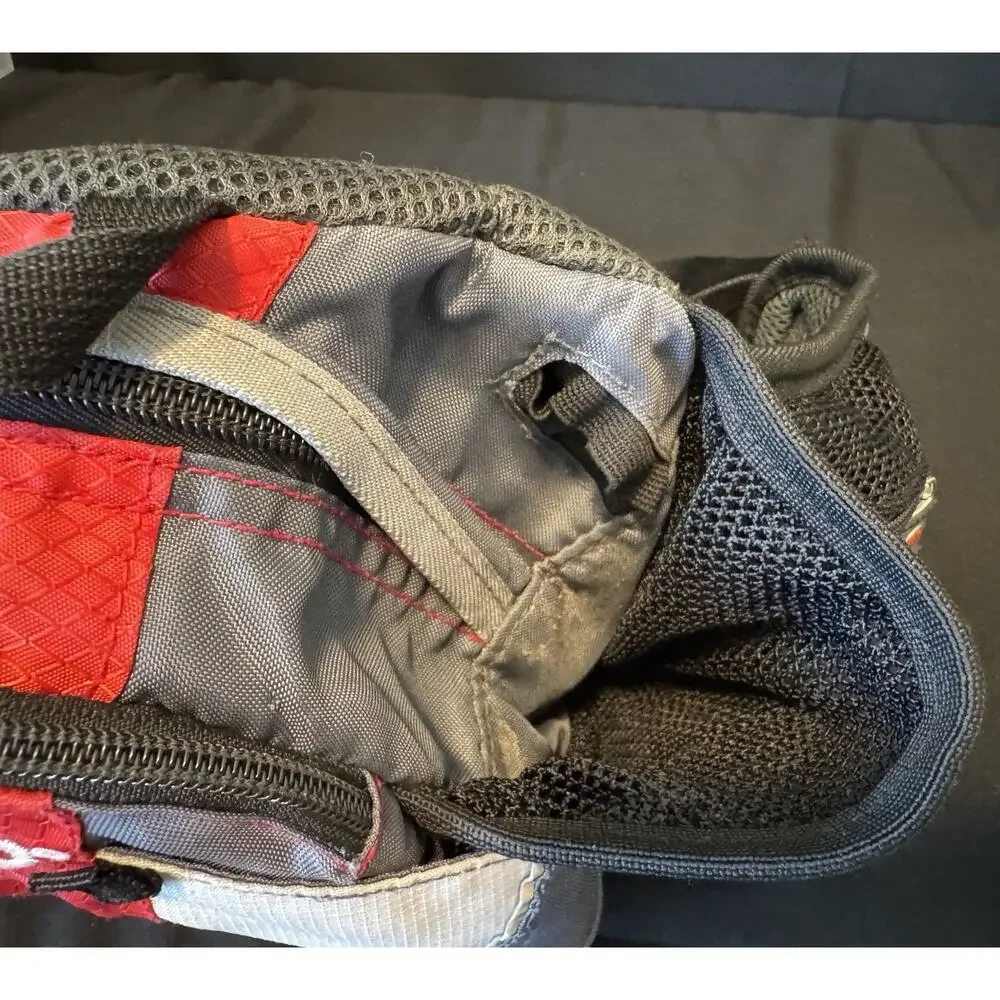 Hi-Tec Outdoor Hiking Bum Bag Unisex Storage Black Grey Red Zip Fanny Bag Pack